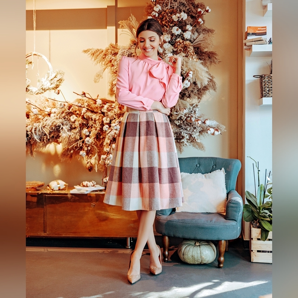 Chicwish Greatest Embrace check skirt XXL